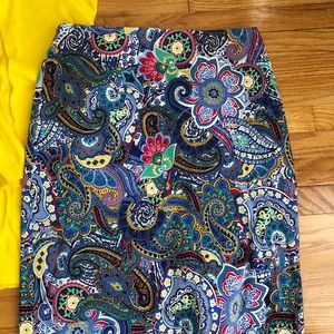 Paisley Print Women's Skirt